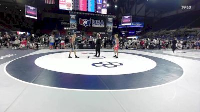 88 lbs Cons. Sub-rd Of 16 - Logan Raske, TN vs Takeo Medrano, KS