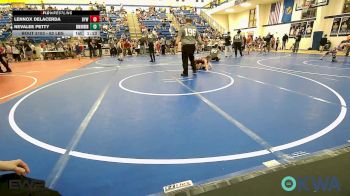 62 lbs Rr Rnd 5 - Lennox Delacerda, Bristow Elementary Wrestling Club vs Nevalee Petty, Skiatook Youth Wrestling