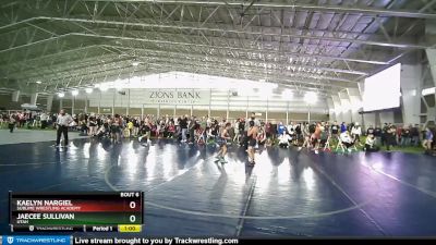 94 lbs Round 1 - JaeCee Sullivan, Utah vs Kaelyn Nargiel, Sublime Wrestling Academy