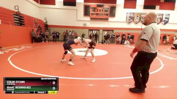 120 lbs Quarterfinal - Colin O`Cain, Cle Elum vs Isaac Rodriguez, Mabton