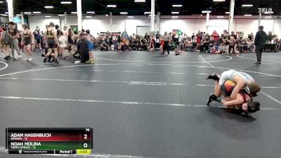 76 lbs Round 5 (8 Team) - Adam Hagenbuch, Kraken vs Noah Molina, Terps Xpress