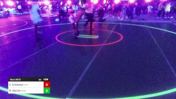 144 lbs Round Of 16 - Chaz Erickson, Hammers vs Romeo Garcia, Garden City Wrestling Club