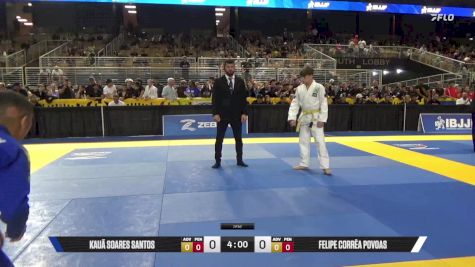 Felipe Corrêa Povoas vs Kauã Soares Santos 2025 Pan Kids Jiu-Jitsu IBJJF Championship
