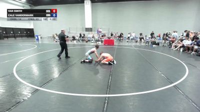 126 lbs Van Smith, Oklahoma Blue vs Cale Vandermark, Iowa