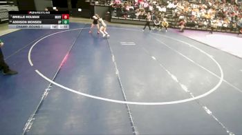 4A 120 lbs Champ. Round 1 - Brielle Holman, Murray vs Addison Monsen, Deseret Peak
