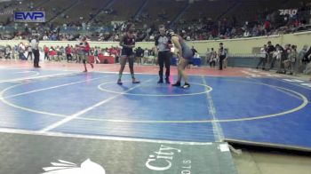 143 lbs Round Of 16 - Victoria Evans, Jenks vs Kelice Luker, Union Girls JH