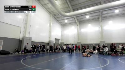 98 lbs Cons. Sub-quarters - Case Christensen, Wasatch vs Isaac Campbell, Riverton