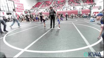 40 lbs Round Of 16 - Barlow Schubert, Chandler Takedown Club vs Kolsen Ashley, Blackwell Wrestling Club