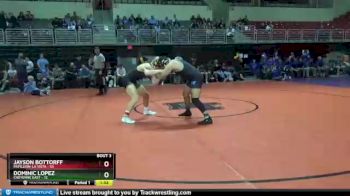 195 lbs Round 1 (8 Team) - Dominic Lopez, Cheyenne East vs Jayson Bottorff, Papillion-La Vista