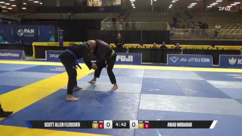 Awad Mobarak vs Scott Allen Fleischer 2025 Pan Jiu Jitsu IBJJF Championship