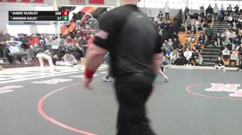 157 lbs Final - James Tildsley, Shawsheen vs Andrew Daley, Bristol-Plymouth