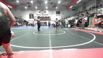 80 lbs Rr Rnd 1 - Tenetke Cockrell, Checotah Matcats vs COLTON SPOON, Sallisaw Takedown Club