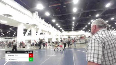 53 lbs 5th Place - Jacob Bradley, Juggernaut WC vs Levi Ortzow, Wlv Jr Wrestling