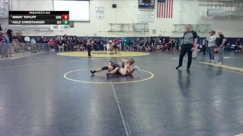 138 lbs Semifinal - Brent Topliff, Sandy vs Kole Christiansen, Silverton