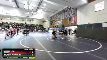 120 lbs Champ. Round 1 - Ricardo Rodriguez, Santa Fe vs Alfred Leal, Bassett