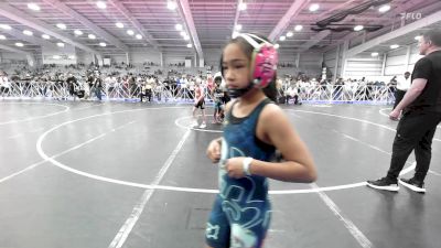 70 lbs Rr Rnd 1 - Mia Carmela Barro, Mat Warriors PWC vs Owen Shadle, Grit Mat Club Red