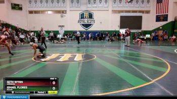 132 lbs Semifinal - Ismael Flores, McKay vs Seth Wynn, Lebanon