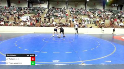 Semifinal - Jake Watson, Gilmer Bobcat Wrestling vs Caleb Thompson, Georgia