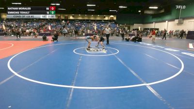 126 lbs Consi Of 128 #2 - Nathan Morales, MA vs Emmons Tewalt, VA