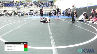 76 lbs Consi Of 4 - Carter Malone, Unafiliated vs Heston Klinglesmith, Perry Wrestling Academy