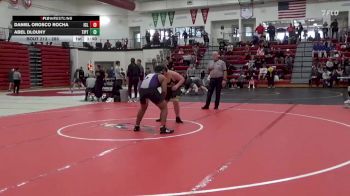 285 lbs Cons. Round 3 - Abel Dlouhy, Tipton vs Daniel Orosco Rocha, Iowa City, Liberty