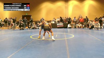 113 lbs Cons. Rd Of 16 - Dominic Flores Romero, Southside vs Dominic Bocchino, Apex