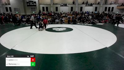 132 lbs Consi Of 16 #2 - Teagan Upton, Barnstable vs Jack Mahoney, Duxbury