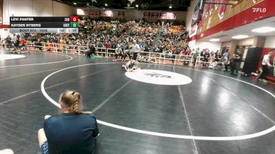 100A Semifinal - Kaysen Nyberg, Greybull MS vs Levi Panter, Centennial Middle School