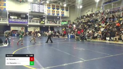 160 lbs R-16 - AJ Falcone, Christian Brothers Acad.-NJ vs Alessio Perentin, Delbarton-NJ