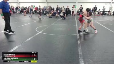 84 lbs Round 3 (8 Team) - Quinn Bagnell, PA Alliance vs Ben Marino, Terps Xtreme