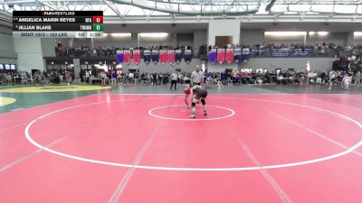 120 lbs Round Of 16 - Angelica Marin Reyes, Norwich Free Academy vs Jillian Blake, Trumbull