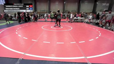 285 lbs Quarterfinal - Quenkaylon269.4 Levett, Georgia vs Brayden Patrick, East Jackson Takedown Club