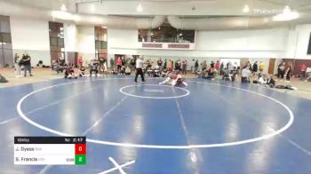 184 lbs Consolation - Jack Dyess, Roanoke College vs Sam Francis, Roanoke College