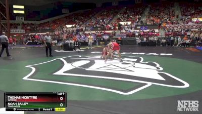 4A 150 lbs Semifinal - Noah Bailey, Tonganoxie vs Thomas McIntyre, Wamego