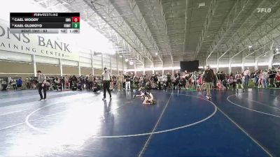 63 lbs Cons. Round 4 - CAEL WOODY, Sanderson Wrestling Academy vs Kael Oldroyd, Sanderson Wrestling Academy