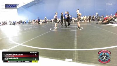 96 lbs Champ. Round 1 - Landon Nicholson, Lawrence Elite vs Deacon Osner, Piper