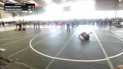 58 lbs Consi Of 4 - Frankie Carrasco, Tucson Cyclones vs Tristen Mullineaux, Sunnyside Wr Ac