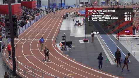 Men's 400m, Finals 3