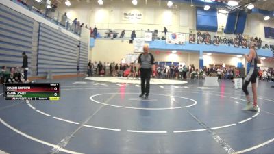 106 lbs Champ. Round 2 - Kacen Jones, Corner Canyon vs Mason Griffith, Stansbury