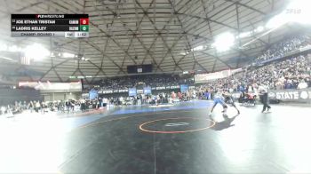 Boys 4A 150 lbs Champ. Round 1 - Joe Ethan Tristan, Kamiakin vs Ladris Kelley, Hazen