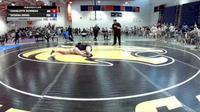 145 lbs Round 1 - Charlotte Bowman, Apple Wrestling Academy vs Tatiana Denig, Heavy Hitting Hammers