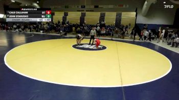 174 lbs Champ. Round 1 - Cale Callahan, Otterbein University vs John Starusko, Washington & Jefferson