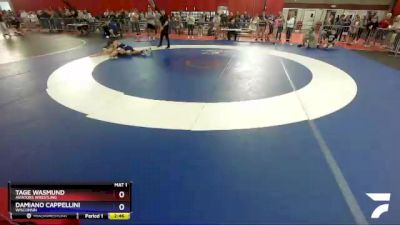 160 lbs Cons. Round 2 - Tage Wasmund, Aviators Wrestling vs Damiano Cappellini, Wisconsin