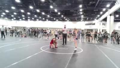101 lbs Round Of 16 - Mailena Yang, No Team vs Jasmine Brewer, Wrestling Academy Of The Rockies