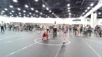 101 lbs Round Of 16 - Mailena Yang, No Team vs Jasmine Brewer, Wrestling Academy Of The Rockies
