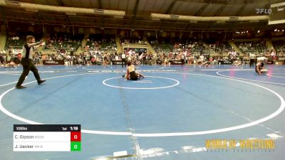 108 lbs Round Of 32 - Cayden Gipson, Woodward vs James Uecker, NM Beast