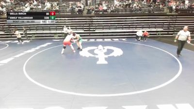 6A 235 lbs Quarterfinal - Bella Birch, Mountain Ridge vs Emily Villamizar, Farmington