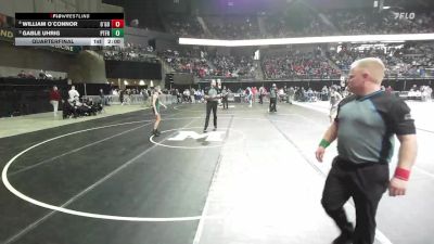 Quarterfinal - Gable Uhrig, Pierre T.F. Riggs vs William O`Connor, O`Gorman