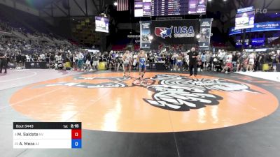 132 lbs Cons 8 #2 - Manuel Saldate, NV vs Adrian Meza, AZ