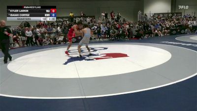 61 lbs Quarters - Kyler Larkin, Valiant vs Isaiah Cortez, Daniel Cormier Wrestling Club
